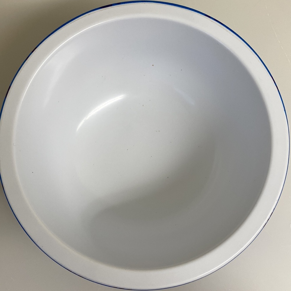 BIG DOG Sportswear Dog and Paw Print, Blue, Food & Water Dog Bowl VTG 2000 - Picture 3 of 9